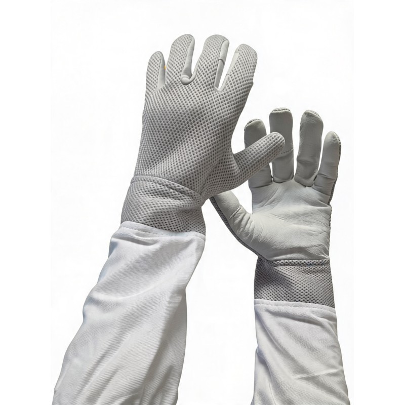 Gants d'apiculture respirants 3D avec doigts renforcés Gants d'apiculture
