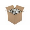 Couvercle TO 66mm argenté jupe haute pasteurisable - Caisse de 720 unités Couvercles