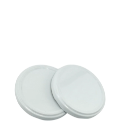 Couvercle TO 77mm blanc pasteurisable - Caisse de 950 unités Couvercles