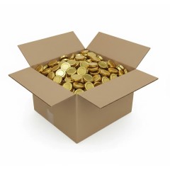 TO 43mm golden pasteurisierbarer Deckel - Karton 3400 Stück