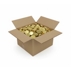 Couvercle TO 53mm doré pasteurisable - Caisse de 2000 unités Couvercles