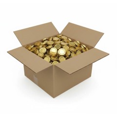 TO 58mm gold pasteurisierbarer Deckel - Karton 1600 Stück