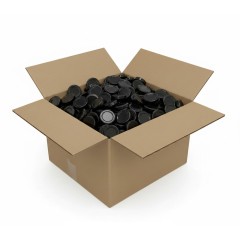 Coperchio TO 63mm nero pastorizzabile - Scatola da 1440 unità