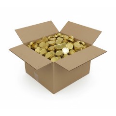 TO 63mm gold pasteurisierbarer Deckel - Karton 1440 Stück