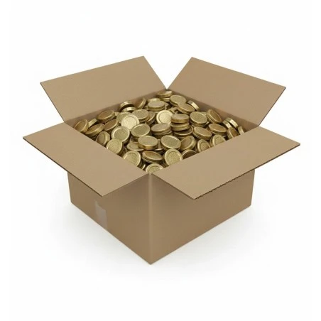 TO 66mm Twist Lid honeycomb - Case of 1310 units Caps and closures