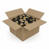 Couvercle TO 82mm image d'abeille pasteurisable - Caisse de 750 unités Couvercles