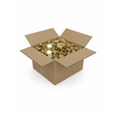 Tapa TO 82mm dorada falda alta H14 pasteurizable - Caja 430 ud. Tapas y cierres