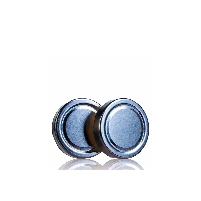 TO 58mm Twist Lid silver high skirt - Case of 900 units Caps and closures