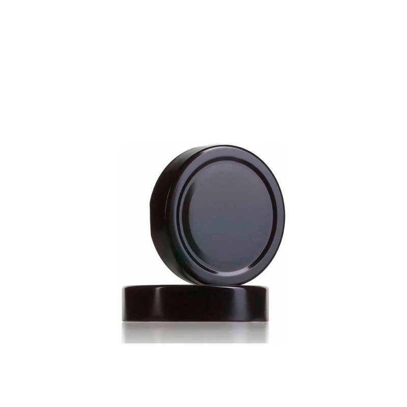 TO 70mm schwarz Hochrand H14 pasteurisierbarer Deckel - Karton 620 Stück