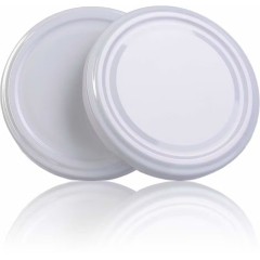 TO 77mm weiß pasteurisierbarer Deckel - Karton 950 Stück