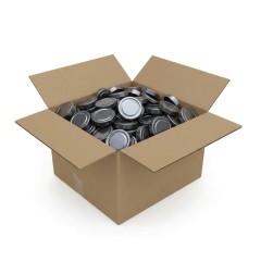 TO 82mm Twist Lid silver high skirt H14 - Case of 430 units Caps and closures