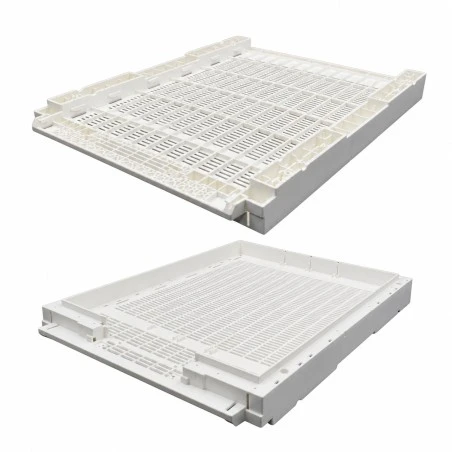 Base ventilada LockFit para colmeia Langstroth ANEL (sem porta nem gaveta)