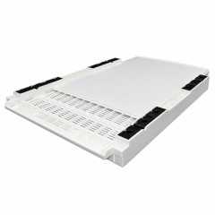 Fondo sanitario in plastica ANEL® LockFit per arnia Langstroth — Set con cassetto, porta e piedini