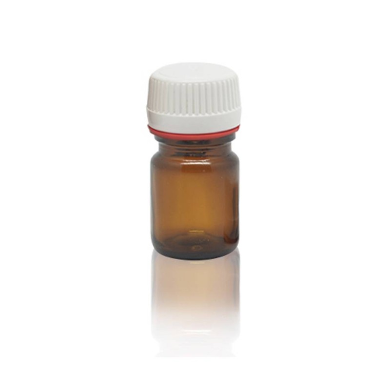 Flacon ambré gelée royale 20 ml filetage PP28 sans bouchon - Pack 156 u. Pots pour gelée royale et propolis