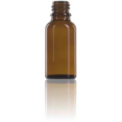 Flacon topacio ambré 30 ml propolis DIN18 sans bouchon - Pack 115 u. Pots pour gelée royale et propolis