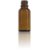 Amber Topacio glass bottle 30 ml propolis DIN18 no cap - Pack of 115 units Jelly or propolis jars