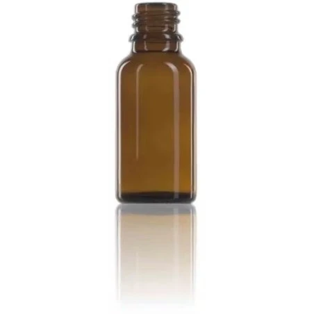 Flacone topacio ambrato 20 ml propoli DIN18 senza tappo - Pack 135 pz.