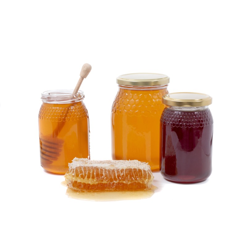 Confezione miele 1kg di celle TO77 - Pack da 16 unità