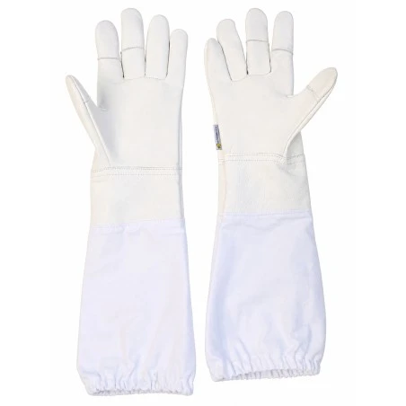 Beekeeping gloves cowhide and sheepskin with reinforced fingers Beekeeper Gloves