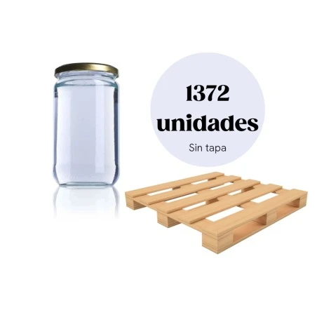 Vaso in vetro V580 ml TO77 - Pallet 1372 un.