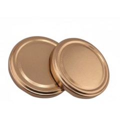TO 66mm Bronze Lid, pasteurisable - Pack of 25 Caps and closures