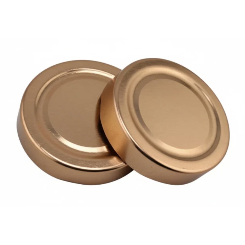 TO 82mm Bronze Deep Lid H14, pasteurisable - Pack of 16 Caps and closures