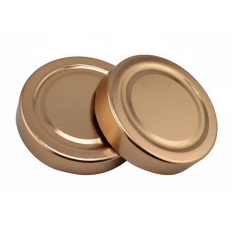 Coperchio TO 82mm bronzo fascia alta pastorizzabile - Confezione 16