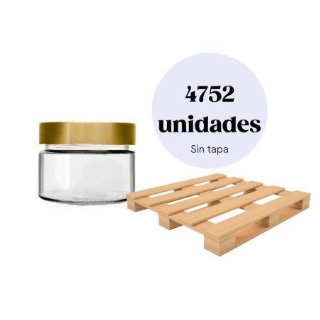 Palete 4752 ud - Frasco 136 ml boca alta DTO-66