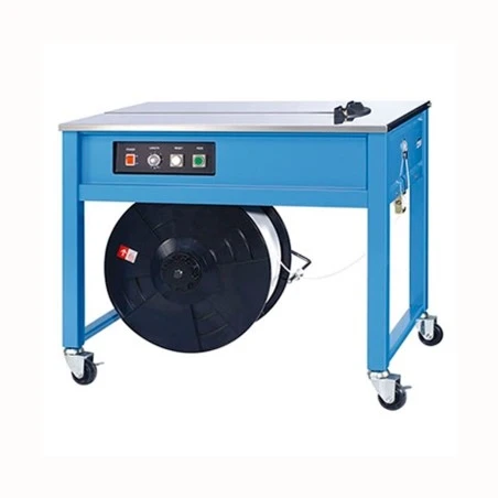 Semi-automatic table-top strapping machine Packaging