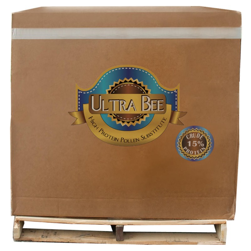 UltraBee® Patties Palet 2100 tortas (951 kg) Alimentos proteico para abejas