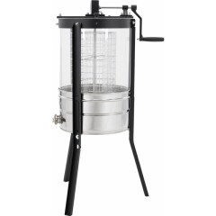 Extracteur de miel transparent 2 cadres tangentiel manuel Ø400 mm LYSON Extracteurs Tangentiels