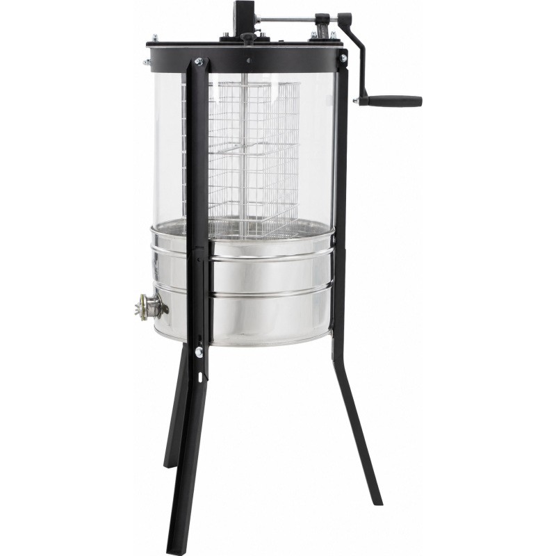 Transparent 2-frame tangential honey extractor, manual, Ø400 mm LYSON Tangential Extractors
