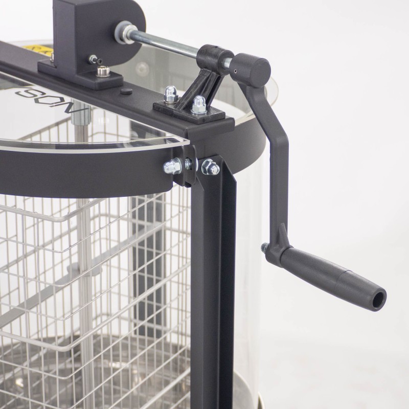 Transparent 2-frame tangential honey extractor, manual, Ø400 mm LYSON Tangential Extractors
