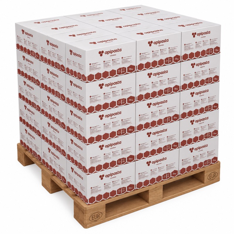 Palete de Apipasta com vitaminas 1050kg