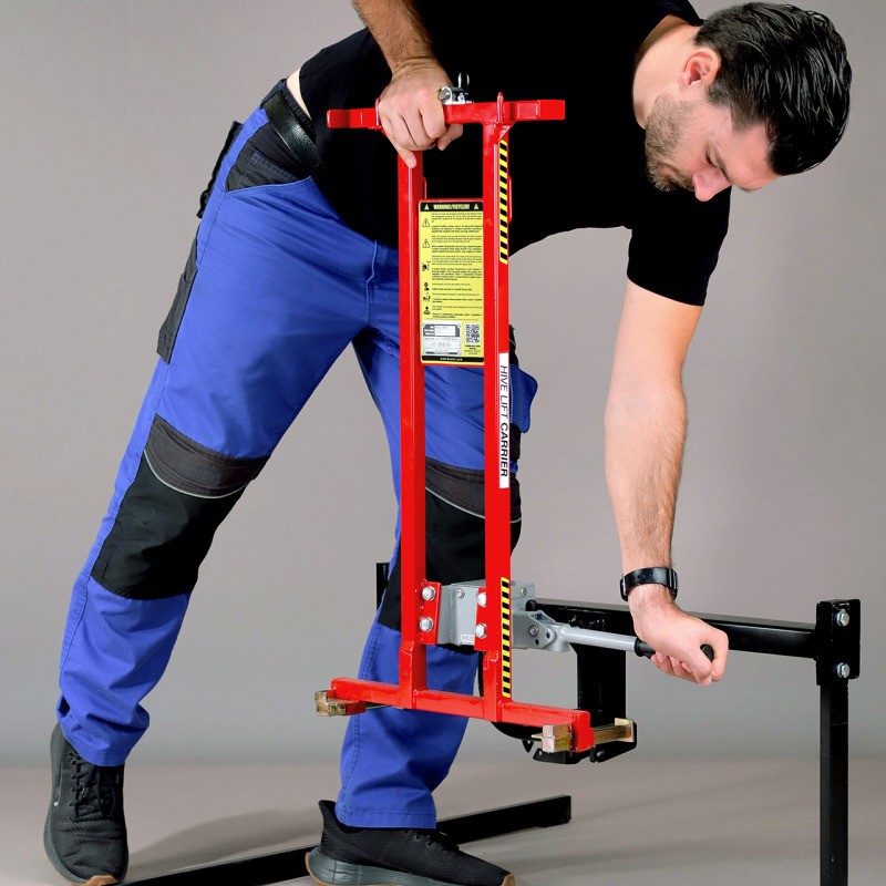 Porte-diable élévateur Kaptarlift® pour boule d’attelage Manutention et Transhumance