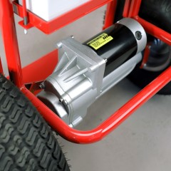 Diable électrique Kaptarlift® pour fûts de miel Manutention et Transhumance