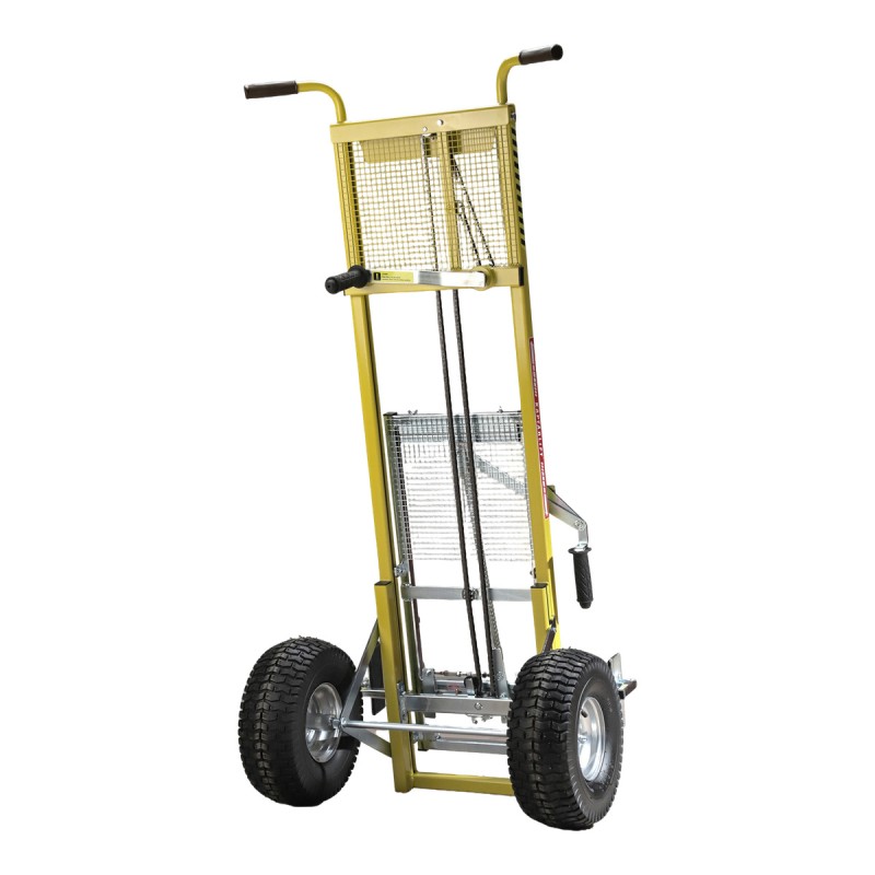 Carretilla manual Kaptarlift® CHW Transporte colmenas y bidones