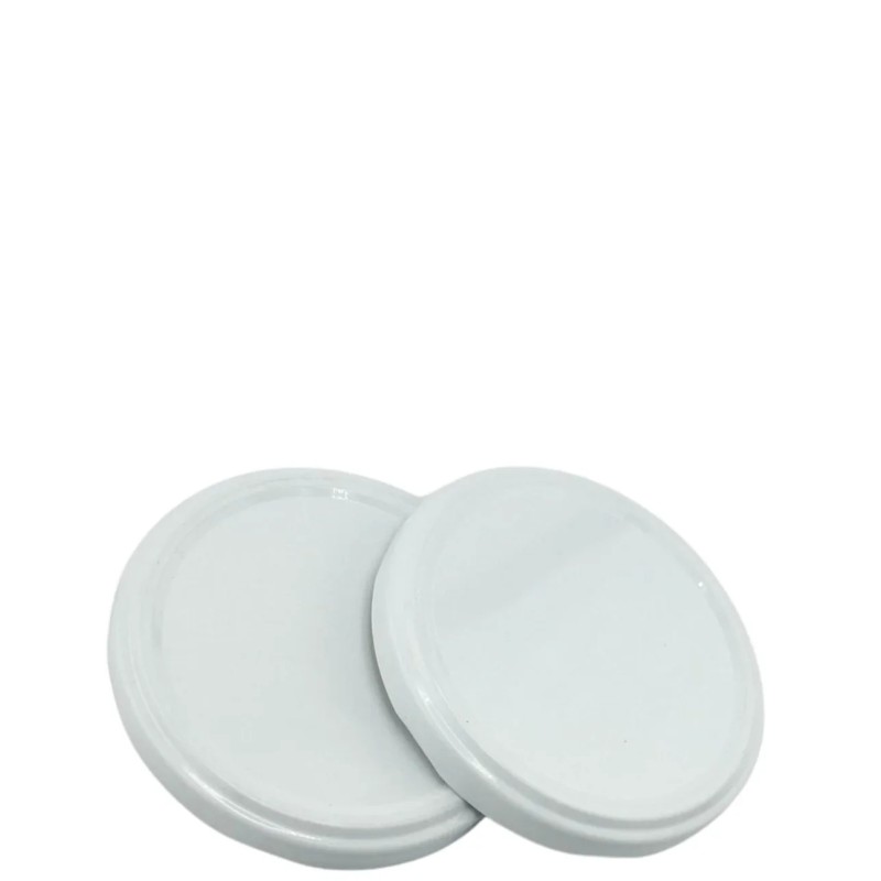TO 77mm weiß pasteurisierbarer Deckel - Karton 950 Stück