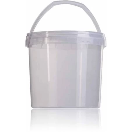 Cubo para miel transparente 3,8 l. ENVASES