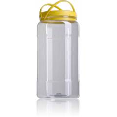 Garrafa plástico 5kg miel Envases de plástico