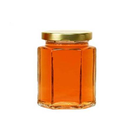 Pot de miel hexagonal 720ml Emballage