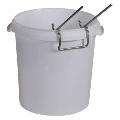 Big bucket bench pail perch Honey tanks