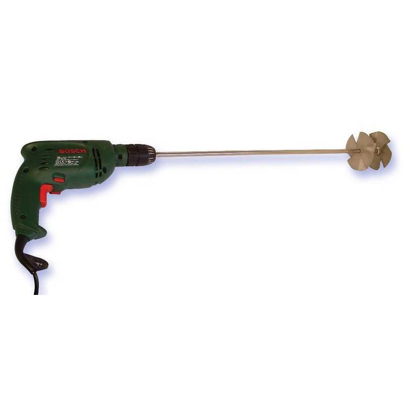 Misturador com hélices adaptável