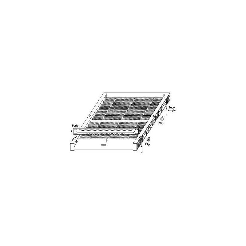 Plastic bottom board ventilated NICOT® for Dadant Blatt hives Plastic beehives and frames