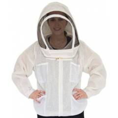 Vented Jacket with fencing veil CLOTHING