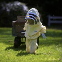 Bj Sherriff Niños - Child's two piece Buttermilk Trajes de apicultor