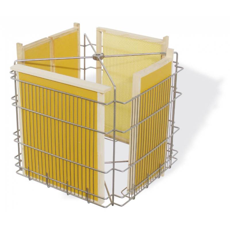 Extractor de miel manual 4 cuadros FALCO® Lega Extractores de miel