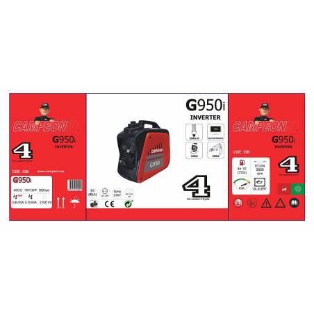 Generador Campeon G950i Accesorios desinfección e higiene