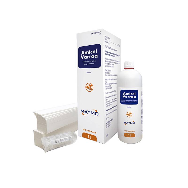 Amicel varroa 250ml (12 ruches) Les Médicaments Contre Le Varroa (avec prescription vétérinaire)