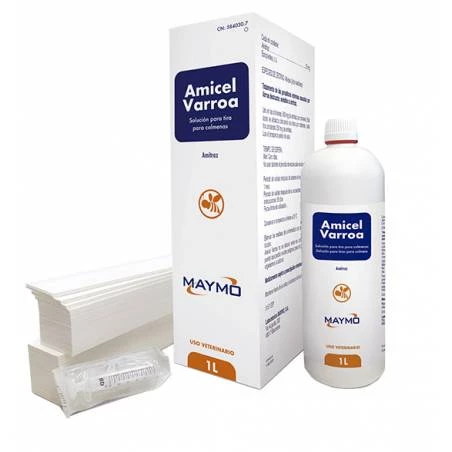 Amicel varroa 250ml (12 colmenas) Tratamientos varroa (con receta)